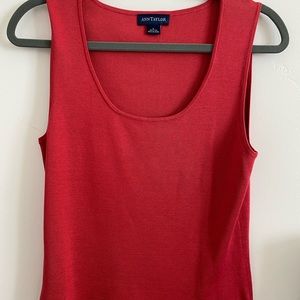 🪸Ann Taylor Silk Sleeveless Shirt